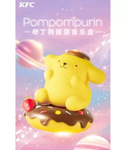 2023 KFC Children's Day Sanrio Characters Toys Pompompurin New Music Box - Picture 1 of 3