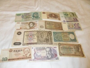 Lot - Alte Banknoten - DDR , BRD, Slowakei , Österreich - ab 1940 - Bild 1 von 8