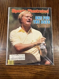 SPORTS ILLUSTRATED April 21 1986 ~ Jack Nicklaus PGA Masters ONE FOR THE AGES BB - Picture 1 of 10