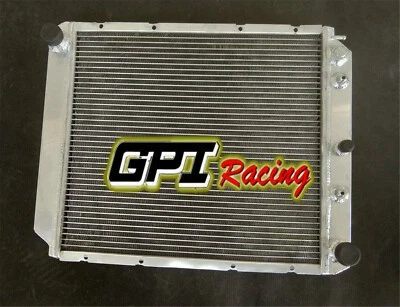 Aluminum radiator FOR Volvo 240 2.7 GLT6 petrol - P242 P244 P245 1979 to 1980 - Imagen 1 de 4