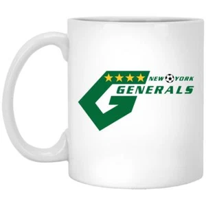 New York Generals Mug 11 oz. Glossy Ceramic | NASL Soccer Team - Picture 1 of 8