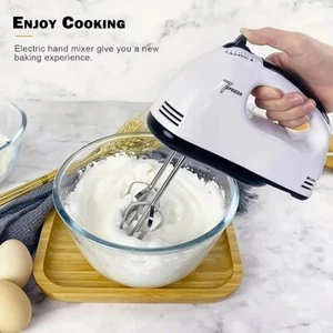 7 Speed Electric Hand Mixer Whisk Food Blender Egg Whisking Hand Held Beater - Picture 1 of 6