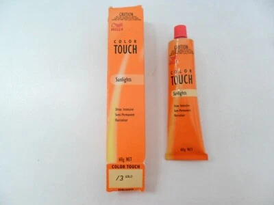 WELLA COLOR TOUCH SEMI PERMANENTE COLOR DE CABELLO CREMA REFLEJOS LUCES SOLARES SALÓN Foto 1 de 4