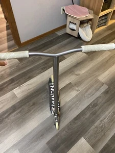 Custom Built (Super Lite) Pro-Scooter W/polished Pandemonium Deck. Titanium Bend - Picture 1 of 9