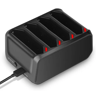 Cargador de batería de 4 ranuras para Zebra Symbol TC70 TC72 TC75 TC77 TC700h TC700k TC720l Foto 1 de 4