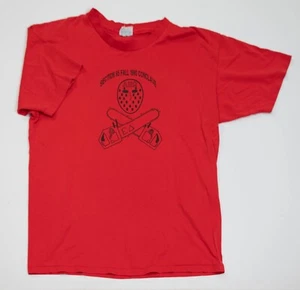Vintage Jason T-Shirt Men Size XL Fraternity Alpha Phi Omega Conclave Horror - Picture 1 of 10