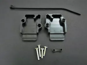 (10x) Universal 9 Pin D-Sub Hood - Male or Female - Souriau/Amphenol 8630-93C-09 - Picture 1 of 3