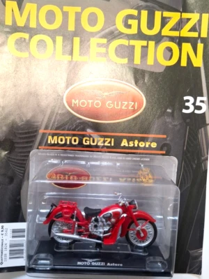 HACHETTE STARLINE 1:24 MOTO GUZZI  ASTORE  CON FASCICOLO 35 - Immagine 1 di 2