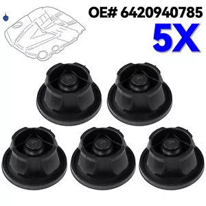5X ENGINE COVER GOMMETS BUNG ABSORBERS FOR MERCEDES-BENZ C E M R S G GL Class - Picture 1 of 6