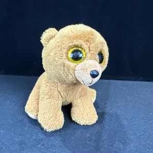 Ty Beanie Boo VelveTy Braunbär 6 Zoll Plüschtier Stofftier Spielzeug Brownie - Bild 1 von 9