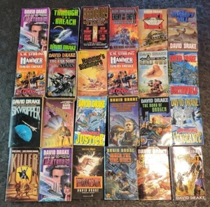 Set #52 Science Fiction Menge 24 Bücher David Drake Bradbury Taschenbuch - Bild 1 von 4