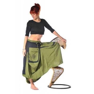 Mittelalter Rock | Jupe | Maxirock mit Taschen und interessanten Details - Bild 1 von 4