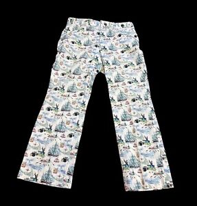 VTG 70’s Dozi Izod Moby Dick The Sprouted Inn Men’s Dico Golf Pants Size 34 X 29