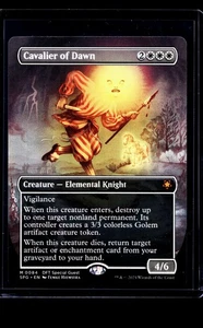 2025 MTG Magic The Gathering SPG Special Guests Borderless #84 Cavalier of Dawn - Picture 1 of 2