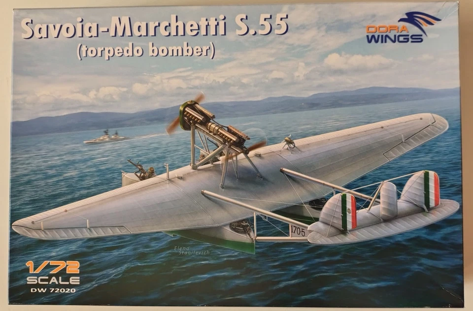 Savoia Marchetti s.55 "Torpedo Bomber", scala 1/72, marca DORA Wings - Immagine 1 di 1
