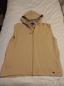 BURBERRY LONDON Damen Weste/Sweatweste mit Kaputze, beige, Gr. L/XL - Bild 1 von 12