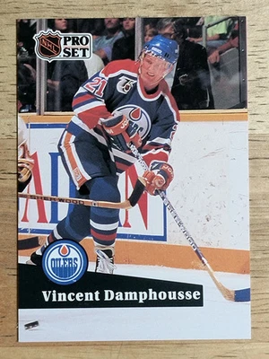 1991-92 Pro Set #381 Vincent Damphousse - Image 1 of 2