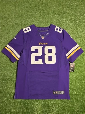 Auténtica camiseta Adrian Peterson Minnesota Vikings Nike Elite para hombre talla: 48 Foto 1 de 4