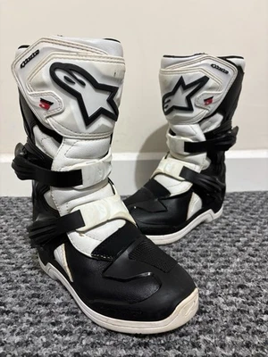 ALPINESTARS Tech 3s Youth Kids Motocross MX Motor Cross Boots. UK 12 - EU 32 - Image 1 of 4