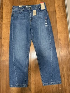 NWT Levi's Womens ‘94 Baggy Jeans Straight Leg 32/31 Blue Loose Fit - Picture 1 of 6