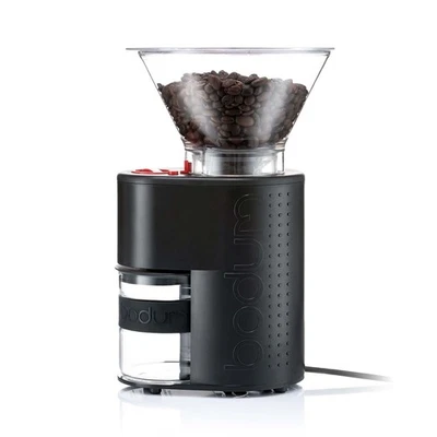 Bodum Bistro elektrische Kaffeemühle mit Kegelmahlwerk 160 W