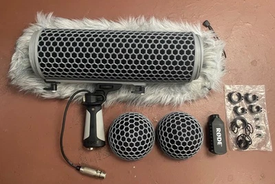 RODE Blimp with Dead Cat, Switchcraft XLR,  Rycote Lyre, Microphone Windshield  - image 1 of 4