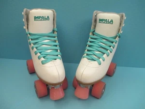 Impala Rollschuhe Sidewalk Modell EN13899 Damen Gr. 7 weiß Quad 58 mm Rollen - Bild 1 von 17