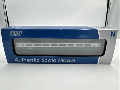 DAPOL N GAUGE 2P-005-030 BR MK3 COACH 2ND CLASS W42033 BLUE & GREY NO BUFFERS  - Image 1 of 4