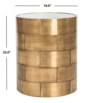 Safavieh FLORENCIA ROUND SIDE TABLE, Reduced Price 2172771155 SFV5525A - Image 1 of 4