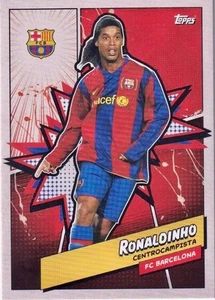 Topps FC Barcelona Fan Set Soccer 2023 BARH-3 Ronaldinho - Picture 1 of 2