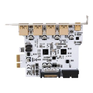 PCIe zu USB 3.2 Gen 1 2 Karte Desktop Erweiterung Typ A Anschluss USB3.0 PC - Afbeelding 1 van 7