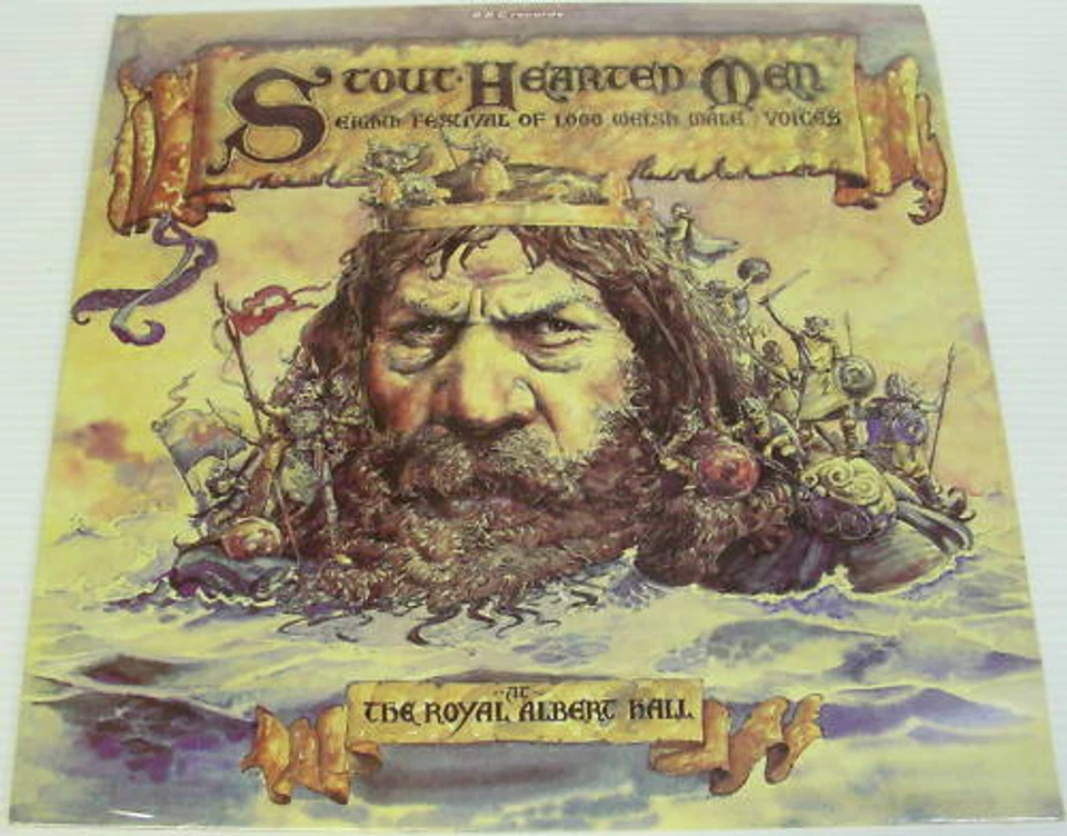 STOUT HEARTED MEN 1000 Welsh Male Voices LP NEW, Sealed Live Royal Albert Hall - Image 1 of 1