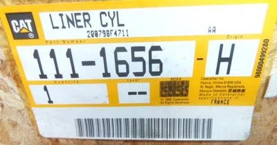 111-1656, Caterpillar 3600 Series Cylinder Sleeve - Image 1 of 3