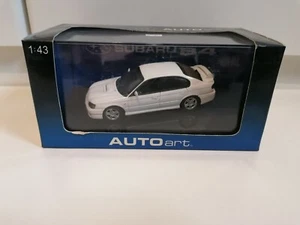 AUTOART SUBARU LEGACY B4 1999 WHITE 1:43 1 / 43 ART. 58612 MODEL AUTO ART - Foto 1 di 12