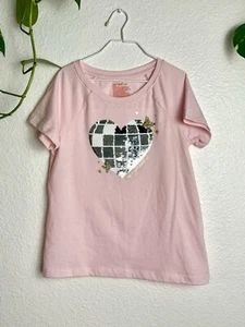 Cat & Jack M8 Dance Your Heart Out Pink Girls Shirt - Picture 1 of 6