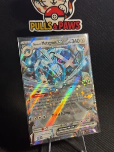 Pokemon Destined Rivals Steven's Metagross EX 145/182 - Picture 1 of 2