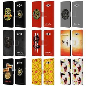OFFICIAL COBRA KAI GRAPHICS LEATHER BOOK WALLET CASE COVER FOR SAMSUNG PHONES 3
