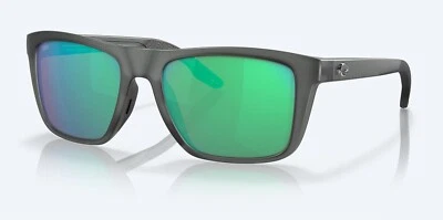 NOVO Costa Del Mar MAINSAIL Cristal Cinza/Espelho Verde Vidro Polarizado 580G - Imagem 1 de 4