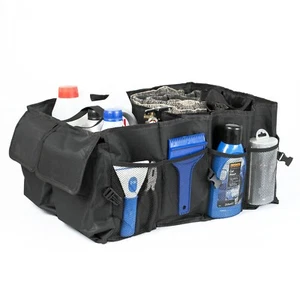 Car Boot Storage Organiser Bag Foldable Collapsible Holder Travel Tidy Box Large - Picture 1 of 5