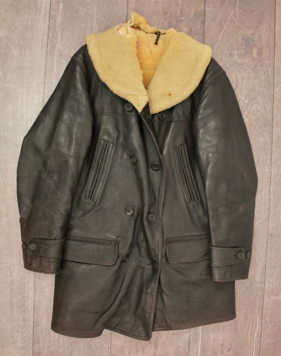 Black Leather Original Vintage Outerwear Coats & Jackets for Black Leather Original Vintage Outerwear Coats & Jackets for