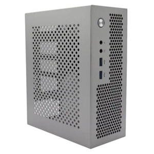 ITX Tower Computer PC Case Mini HTPC Scheda Madre + Alimentatore 1U/Flex - Foto 1 di 15