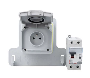 Legrand - Green'up Access listo para instalar para vehículos eléctricos toma de corriente empotrada - Imagen 1 de 4