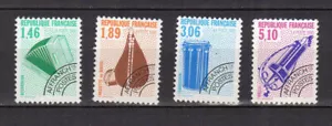France 1990 les instruments de musique (II) timbres préoblitérés /TE4899c - Bild 1 von 1
