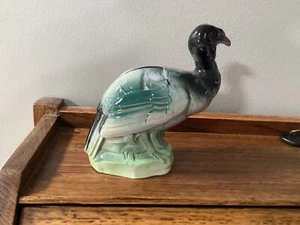 Banco vintage, pavo de cerámica - Imagen 1 de 5