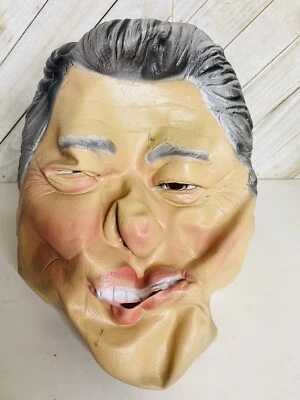 Bill Clinton Mask Adult President Funny Political Costume Halloween Fancy Dress - Image 1 of 4