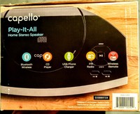 Wireless Cd FM Bluetooth Music 