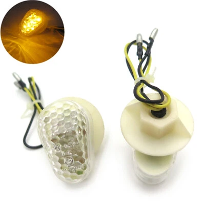 Luz de señal de giro trasera LED para Yamaha FZ1/2004-2014 FZ6 2006-2014 transparente Foto 1 de 4