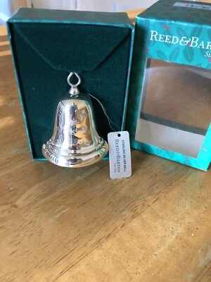 Reed and Barton Sterling X800E Bell New, with tag and box ,Christmas 2004 - Image 1 of 4