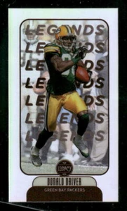 2021 Legacy Donald Driver #119 Premium Edition MINI SILVER Green Bay Packers - Picture 1 of 2