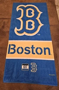 WinCraft MLB - BOSTON RED SOX - City Connect Boston Strong BEACH TOWEL - 30"X60" - Picture 1 of 9